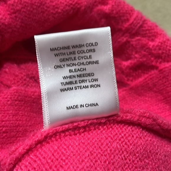 CHELSEA & VIOLET KNIT DRESS PINK WOMEN SIZE M. - Picture 8 of 8